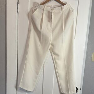 Topshop Cream Women's Pants
